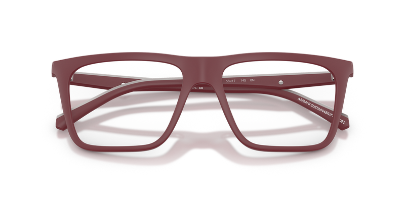 Emporio Armani EA4258 in Matte Bordeaux / Clear (52611W) - Alternate View