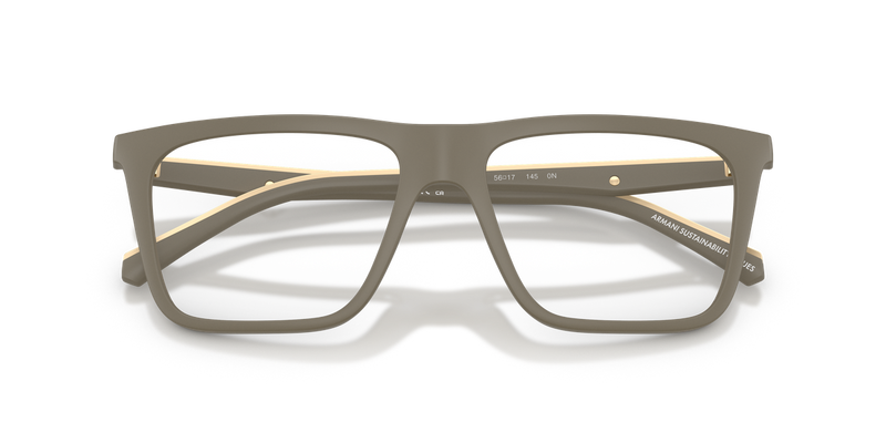 Emporio Armani EA4258 in Matte Beige / Clear (54371W) - Alternate View