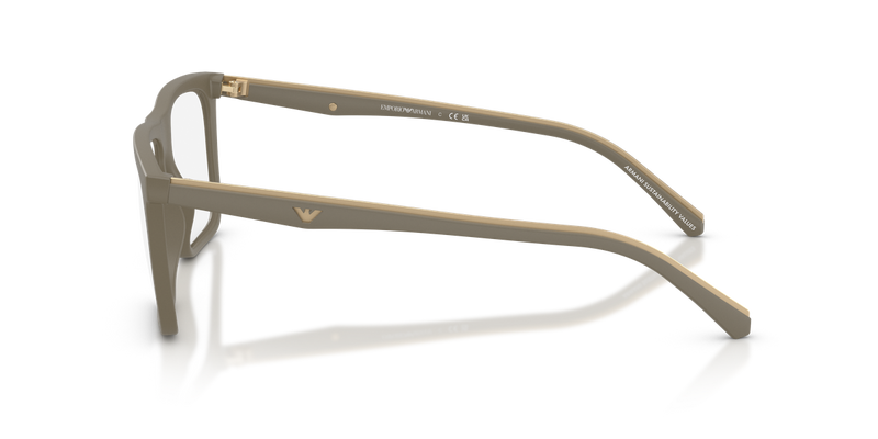 Emporio Armani EA4258 in Matte Beige / Clear (54371W) - Alternate View