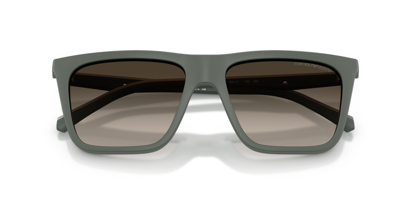 Emporio Armani EA4258 in Matte Green / Clear (63121W) - Alternate View