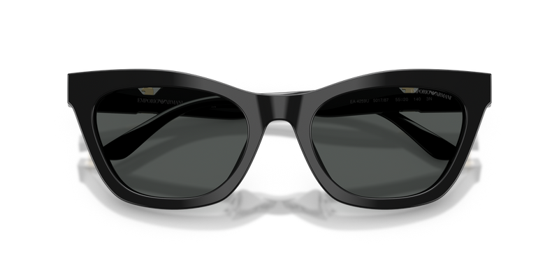 Emporio Armani EA4259U in Shiny Black / Dark Grey (501787) - Side View