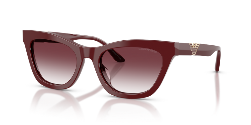 Emporio Armani EA4259U in Shiny Bordeaux / Clear Gradient Dark Violet (63238H) - Alternate View