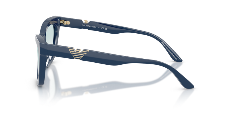 Emporio Armani EA4259U in Shiny Blue / Clear Gradient Blue (63253F) - Alternate View