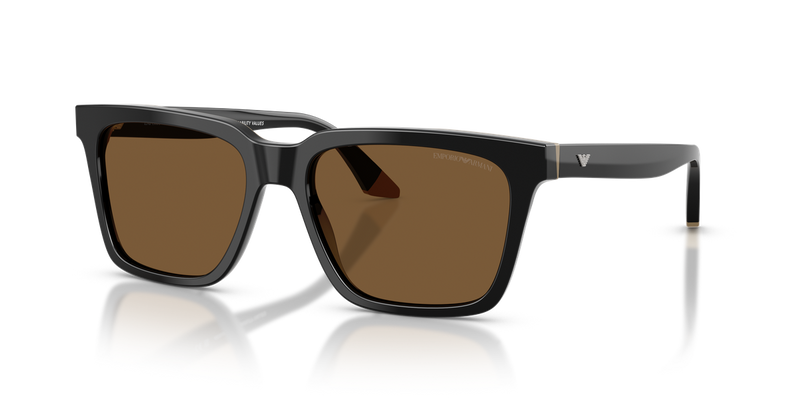 Emporio Armani EA4260F in Black/Beige - Front View