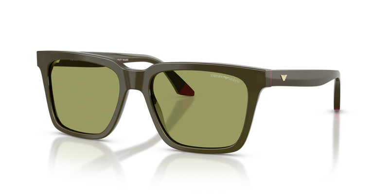 Emporio Armani EA4260 in Opaline Green/Bordeaux / Green (63162A) - Alternate View