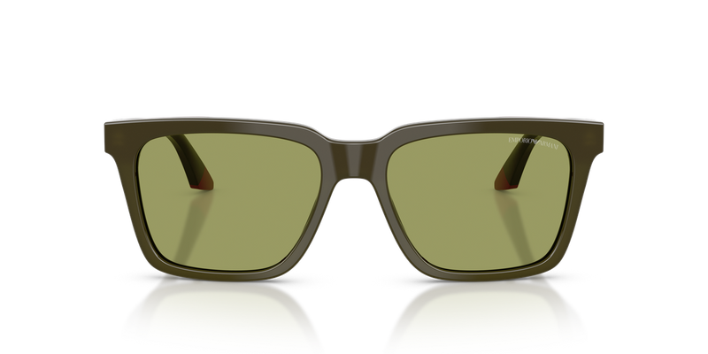 Emporio Armani EA4260 in Opaline Green/Bordeaux / Green (63162A) - Alternate View