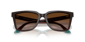 Transparent Brown/Teal / Brown Gradient (631813)