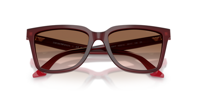 Emporio Armani EA4261F in Opal Bordeaux/Pink - Alternate View