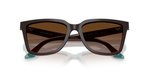 Transparent Brown/Teal / Brown Gradient (631813)