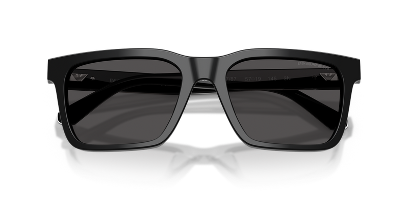 Emporio Armani EA4262U in Shiny Black / Dark Grey (501787) - Side View