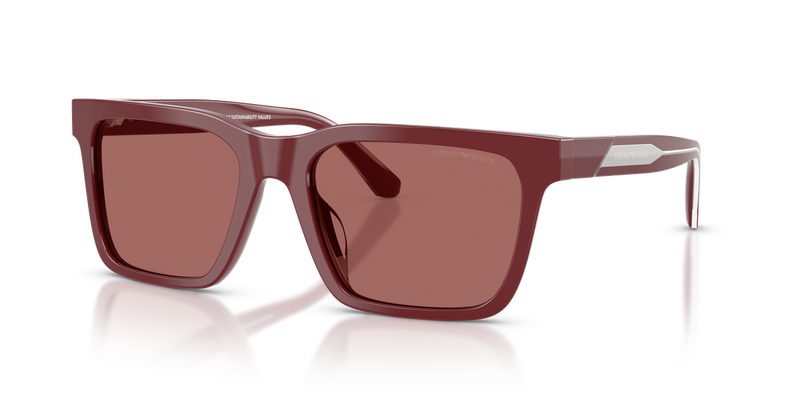 Emporio Armani EA4262U in Shiny Bordeaux / Dark Violet (632269) - Alternate View