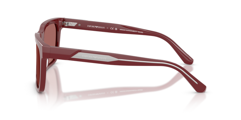 Emporio Armani EA4262U in Shiny Bordeaux / Dark Violet (632269) - Alternate View