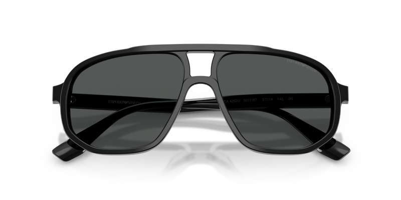 Emporio Armani EA4263U in Shiny Black - Side View