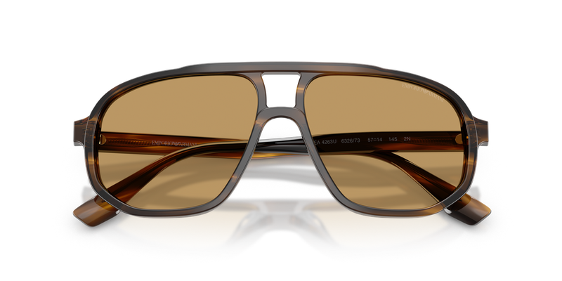 Emporio Armani EA4263U in Striped Dark Green - Alternate View