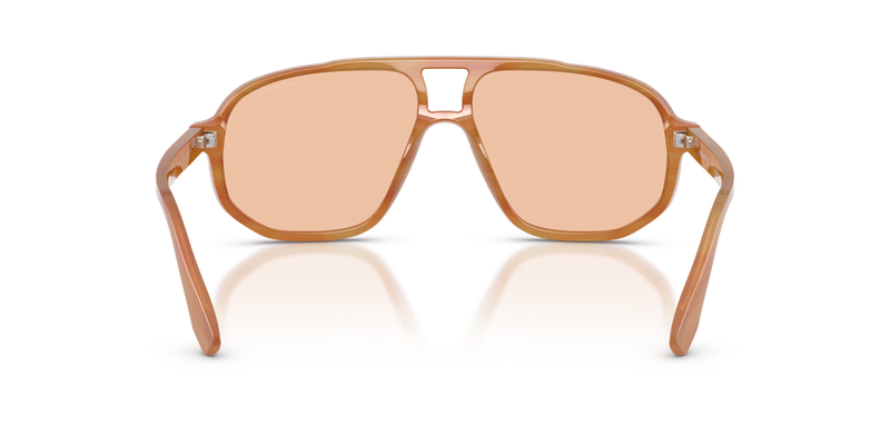 Emporio Armani EA4263U in Striped Light Brown - Alternate View