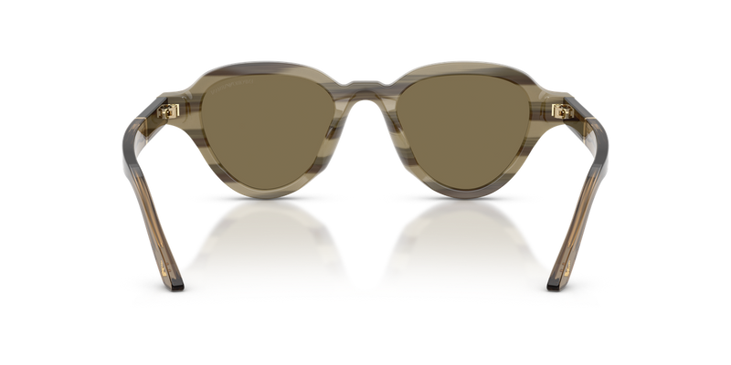 Emporio Armani EA4264U in Brown On Striped Beige - Alternate View