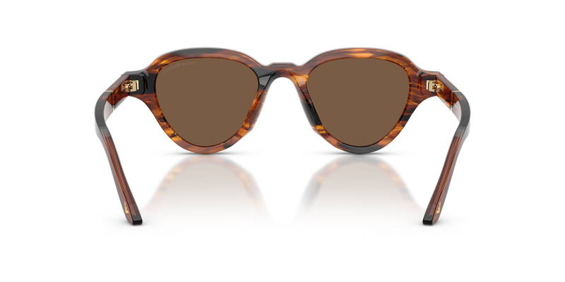 Emporio Armani EA4264U in Striped Dark Brown - Alternate View