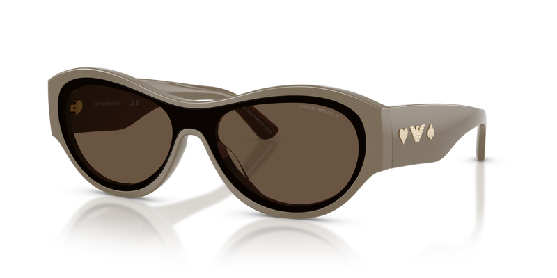 Emporio Armani EA4265U in Crystal/Cola/Lime / Solid Brown (634273) - Alternate View