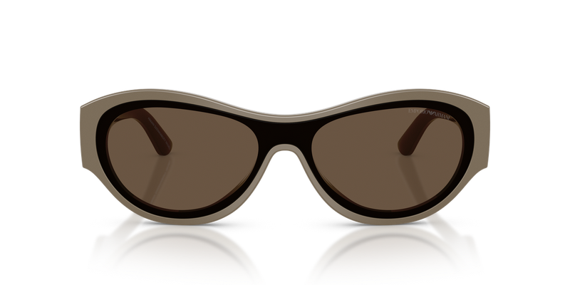 Emporio Armani EA4265U in Crystal/Cola/Lime / Solid Brown (634273) - Alternate View