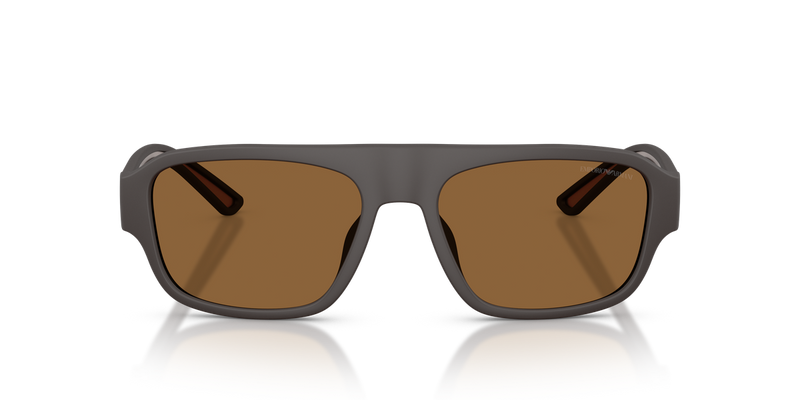 Emporio Armani EA4266U in Rubberized Matte Brown / Brown (618673) - Alternate View