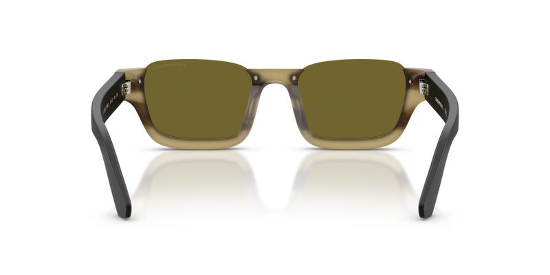 Emporio Armani EA4268U in Striped Havana Green - Alternate View