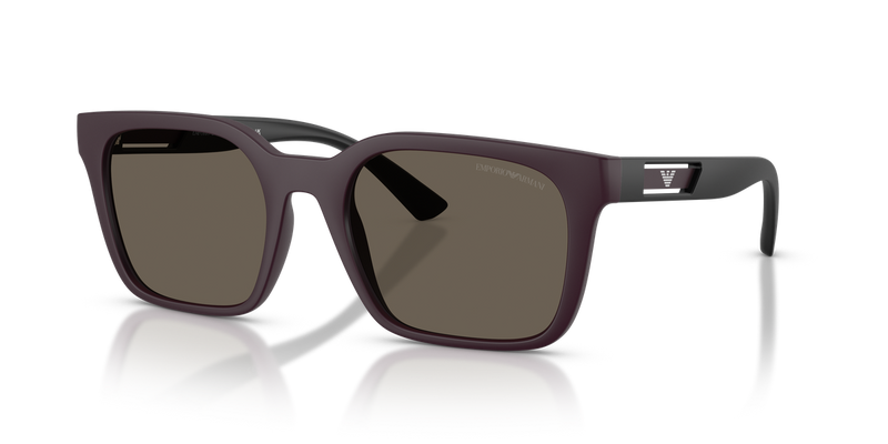Emporio Armani EA4269 in Matte Plum / Brown (6371/3) - Alternate View