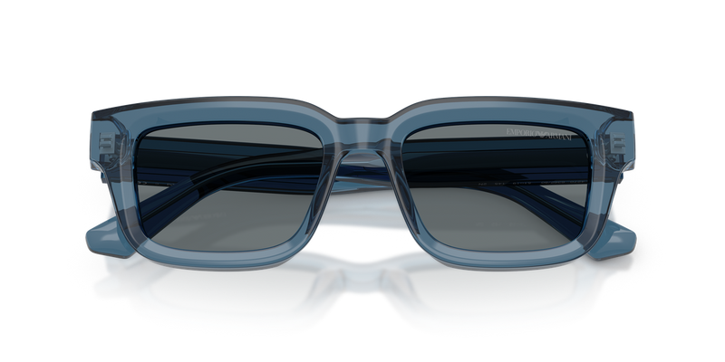 Emporio Armani EA4270 in Shiny Transparent Blue / Dark Blue (636280) - Alternate View