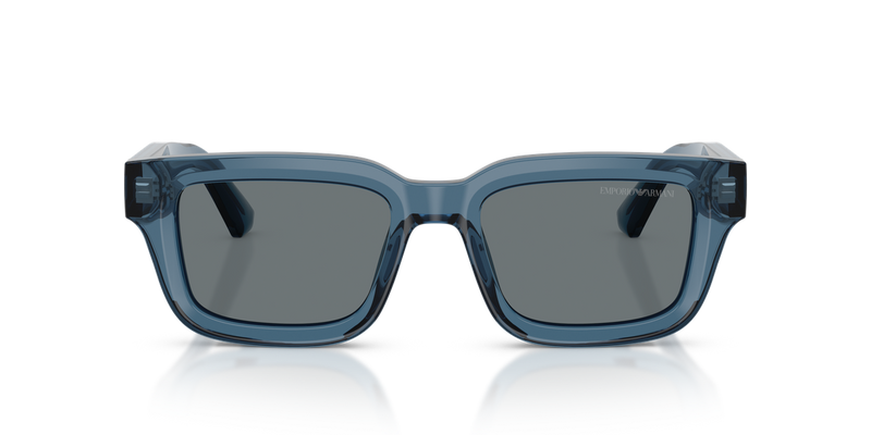 Emporio Armani EA4270 in Shiny Transparent Blue / Dark Blue (636280) - Alternate View