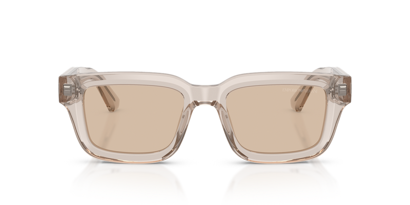 Emporio Armani EA4270 in Shiny Transparent Tundra / Light Brown (636393) - Alternate View
