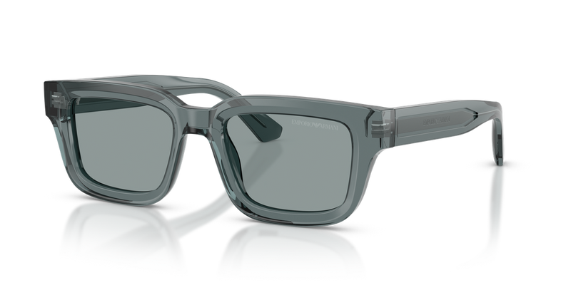 Emporio Armani EA4270 in Shiny Transparent Grey / Dark Grey (6364/1) - Alternate View
