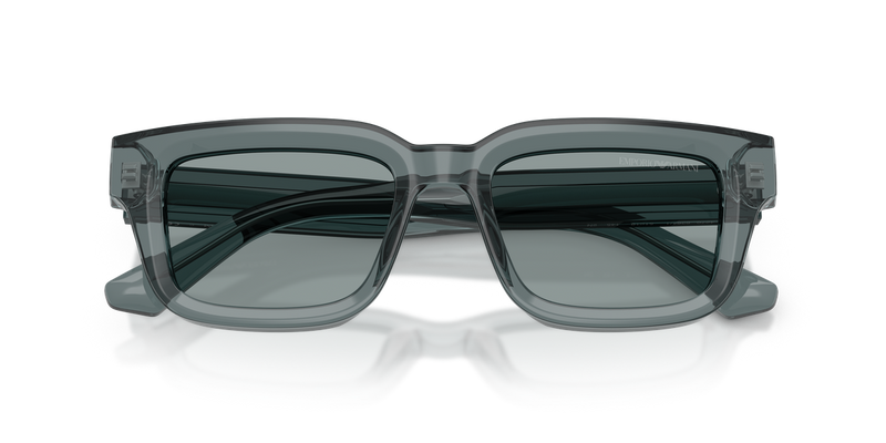 Emporio Armani EA4270 in Shiny Transparent Grey / Dark Grey (6364/1) - Alternate View