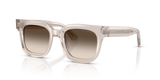 Shiny Transparent Tundra / Light Brown Gradient Grey (63630A)