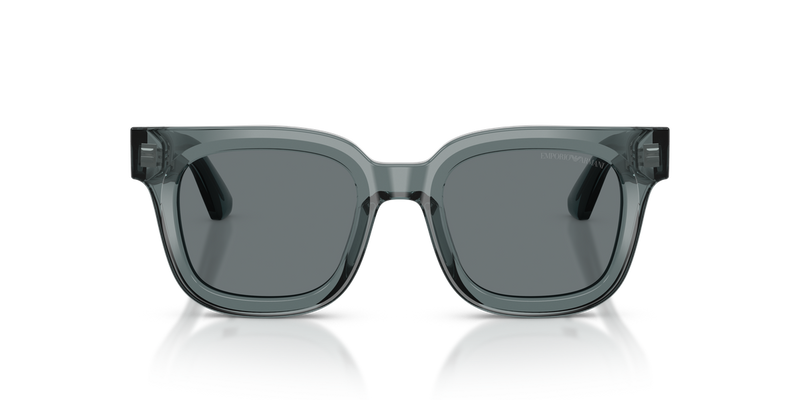 Emporio Armani EA4271 in Shiny Transparent Grey / Dark Blue (636480) - Alternate View