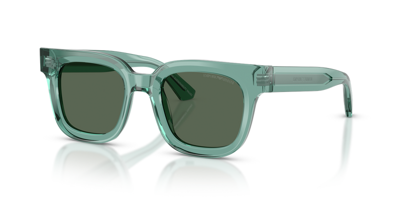 Emporio Armani EA4271 in Shiny Transparent Green / Dark Green (636571) - Alternate View