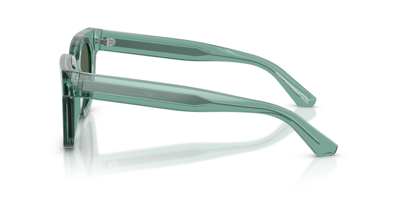 Emporio Armani EA4271 in Shiny Transparent Green / Dark Green (636571) - Alternate View