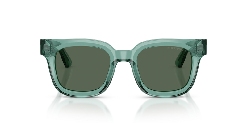 Emporio Armani EA4271 in Shiny Transparent Green / Dark Green (636571) - Alternate View
