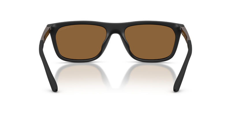 Emporio Armani EA4272U in Matte Black / Brown (637573) - Alternate View