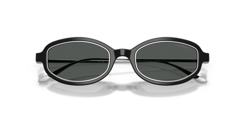 Emporio Armani EA4276U in Shiny Black - Side View
