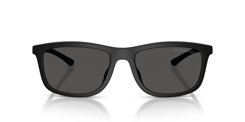 Emporio Armani EA4277U in Matte Black/Black Rubber - Alternate View