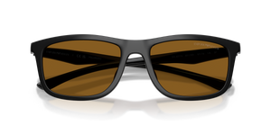 Shiny Black / Dark Brown Polarized (501783)
