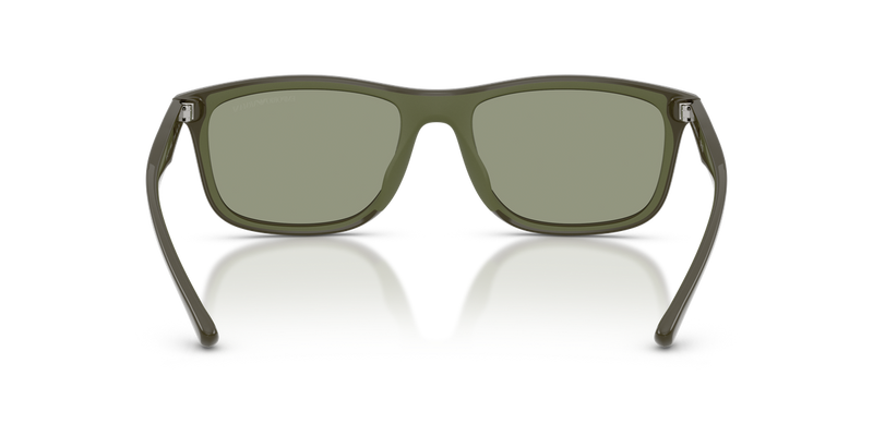 Emporio Armani EA4277U in Shiny Green/Green Rubber - Alternate View