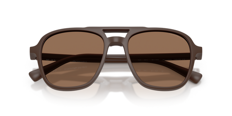 Emporio Armani EA4279U in Matte Reddish Brown - Alternate View