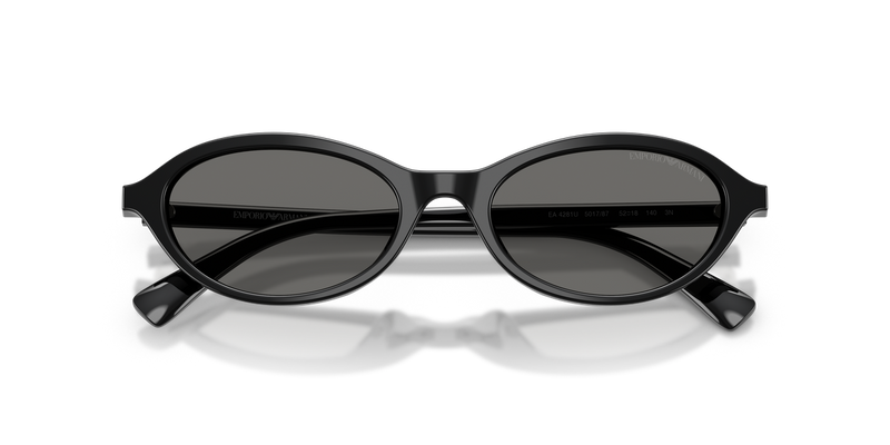 Emporio Armani EA4281U in Shiny Black - Side View