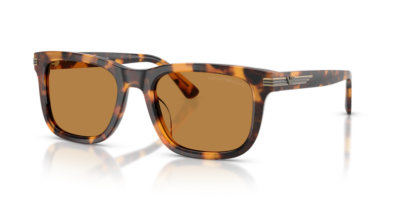 Emporio Armani EA4282U in Shiny Havana Yellow - Alternate View