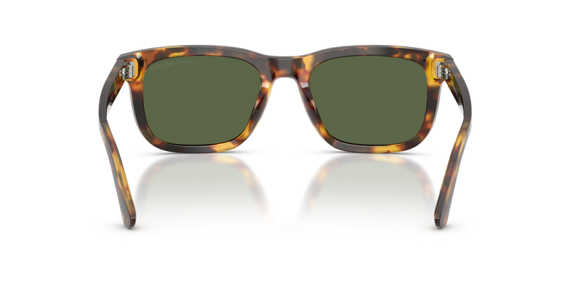 Emporio Armani EA4282U in Shiny Havana Brown - Temple Detail