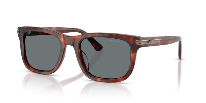 Emporio Armani EA4282U in Shiny Havana Red - Alternate View