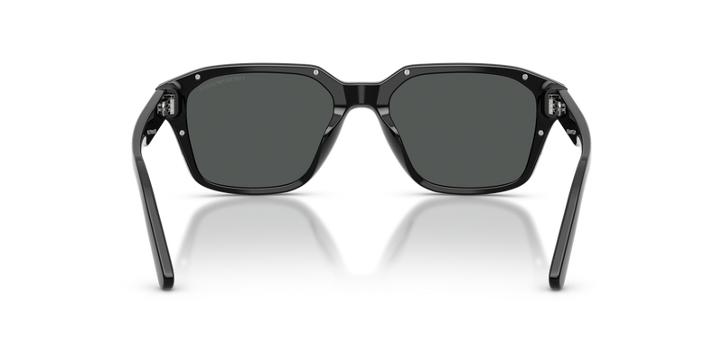 Emporio Armani EA4283U in Shiny Black - Temple Detail