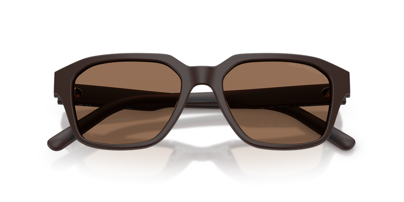 Emporio Armani EA4283U in Matte Brown - Alternate View