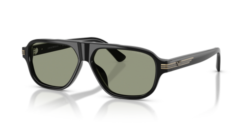 Shiny Black / Green (5017/2)