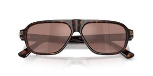 Shiny Havana Burgundy / Brown Mirror Internal Silver (64596G)